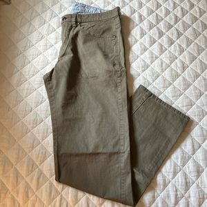 Olive / Dark Khaki Mens Fish Hippie Pants